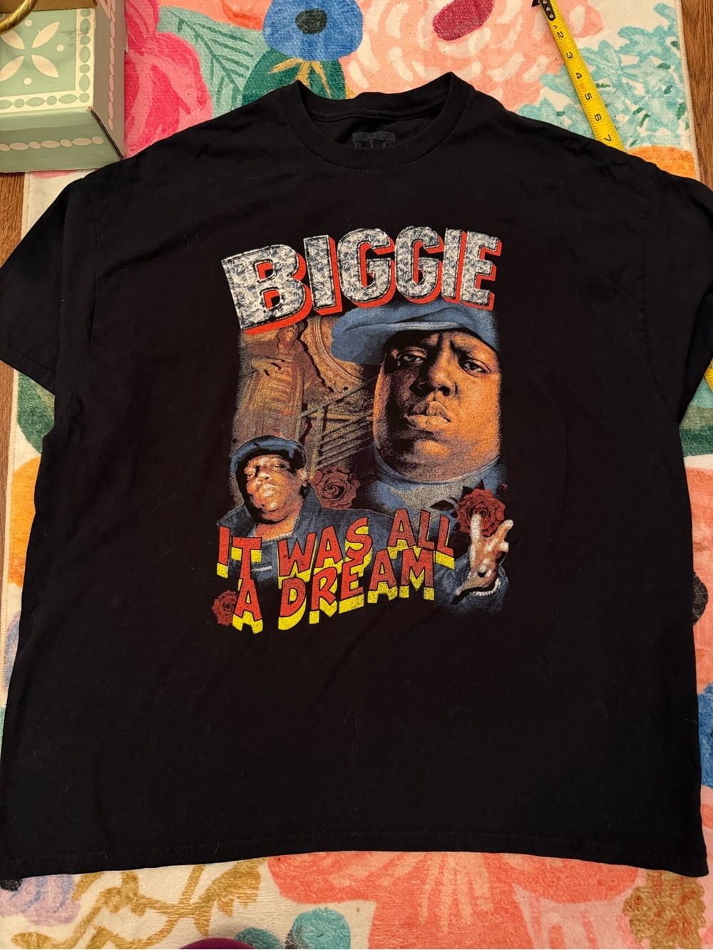 BIGGIE Graphic Tee — "It Was All A Dream"